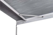 Thule 6300 White Roof Mount Awning Mystic Grey - 3.50m showing the sturdy spring arms and awning fabric.