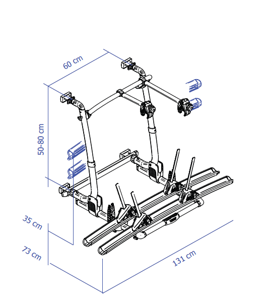 Thule Excellent Bike Rack - Short Frame - Action Outdoors Kiwi