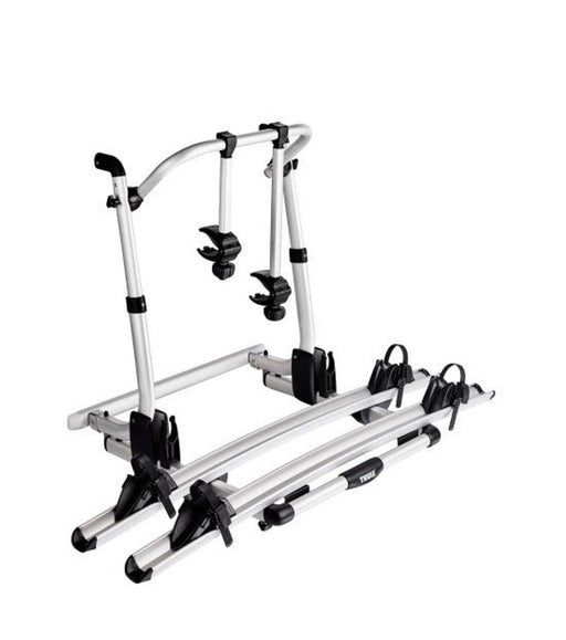 Thule Excellent Bike Rack - Short Frame - In Store, user-friendly bike carrier for caravans and motorhomes.