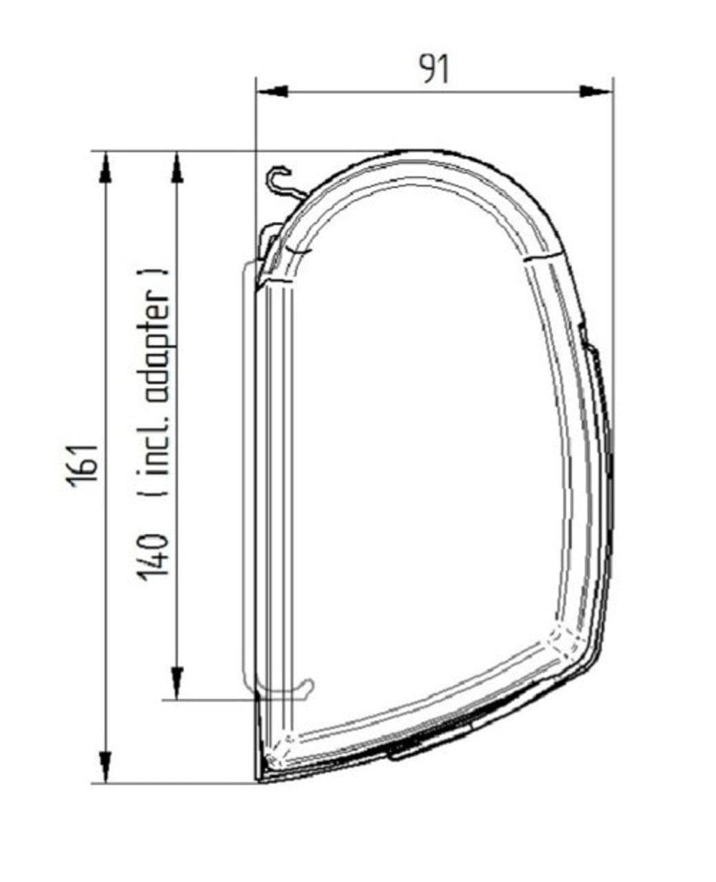 Thule Inflatable Awning Thule 5200 Awning Anodised Case 4.0m Long Mystic Grey