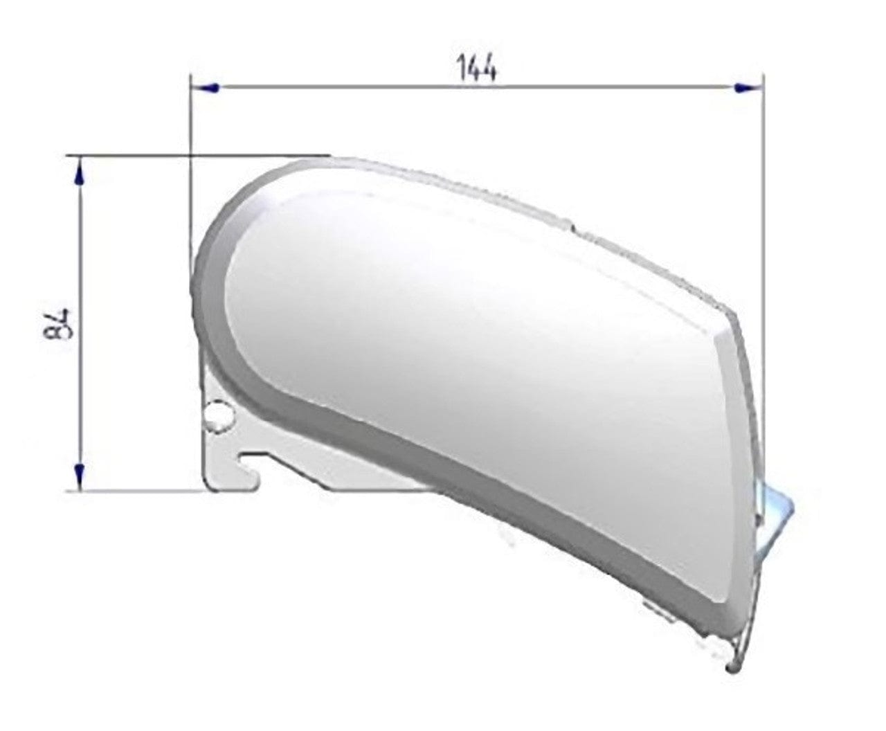 Thule Inflatable Awning Thule 6300 Anodised Roof Mount Awning Mystic Grey - 3.75m