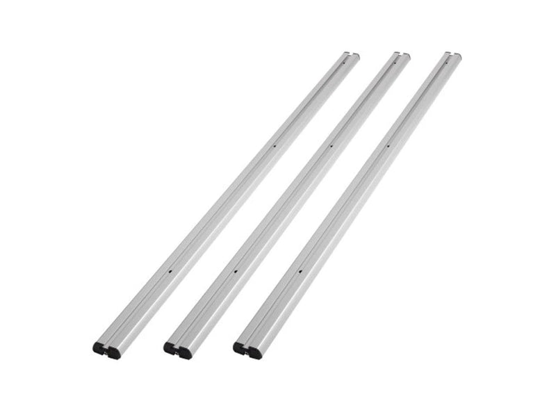 Thule VeloSlide Mounting Rail Long - 140cm set of 3 aluminum mounting rails for bike rack installation.