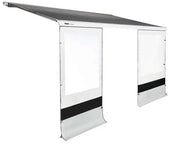 Thule rain blocker front panel 1.5m Long x 2.3m High for awning protection against wind and rain.