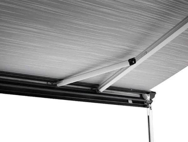 Thule 6300 Anthracite Roof Mount Awning Mystic Grey - 3.25m - adjustable pitch system and durable fabric close-up