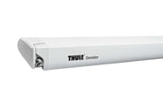 Thule 6300 White Roof Mount Awning Mystic Grey - 3.00m close-up of the awning's mechanism.