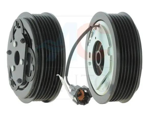 AC A/C Air Conditioning Compressor Clutch Pulley FOR NISSAN CALSONIC KANSEI CR08 6PK (PV6) 926601KC1B 926001KC1B 926001KC5B by JBH AUTO PARTS