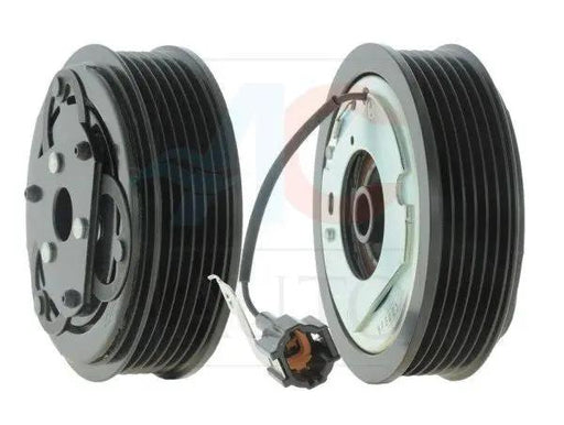 AC A/C Air Conditioning Compressor Clutch Pulley FOR NISSAN CALSONIC KANSEI CR08 6PK (PV6) 926601KC1B 926001KC1B 926001KC5B by JBH AUTO PARTS