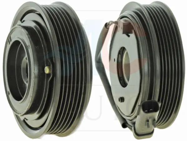 A/C AC Compressor Clutch fit 10S17C 05005421AB 05005421AD 5005421AC 5005421AD 447220-5870 For CHRYSLER VOYAGER MK III 2.5 2.8 CRD 2000-2008 by JBH AUTO PARTS