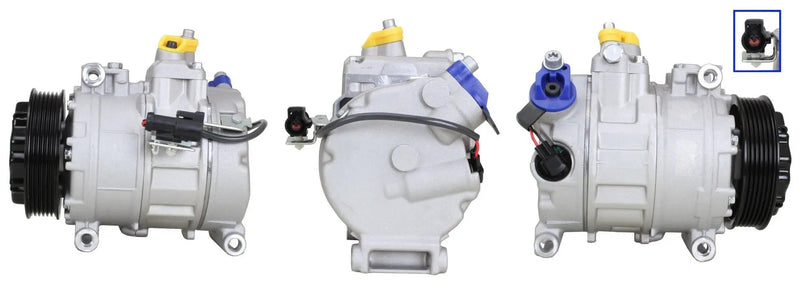 7SEU17C AC Compressor For Jaguar XF XK XKR XJ8 X350 4.2 3.0 2007-2009 4471804329 DCP11011 2W93-19D629-CD 2W9319D629CD 4471804329 by JBH AUTO PARTS