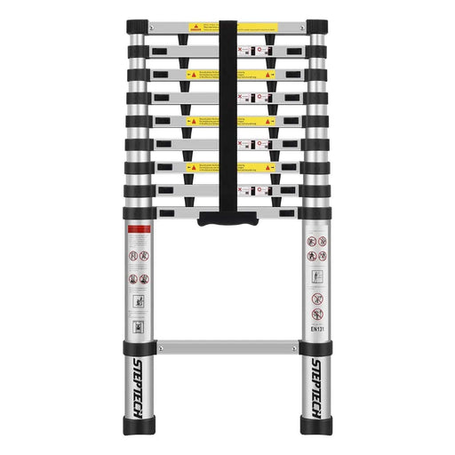 Ladder Telescopic Aluminium Extension Ladder 2.9m by Kiwi Grab
