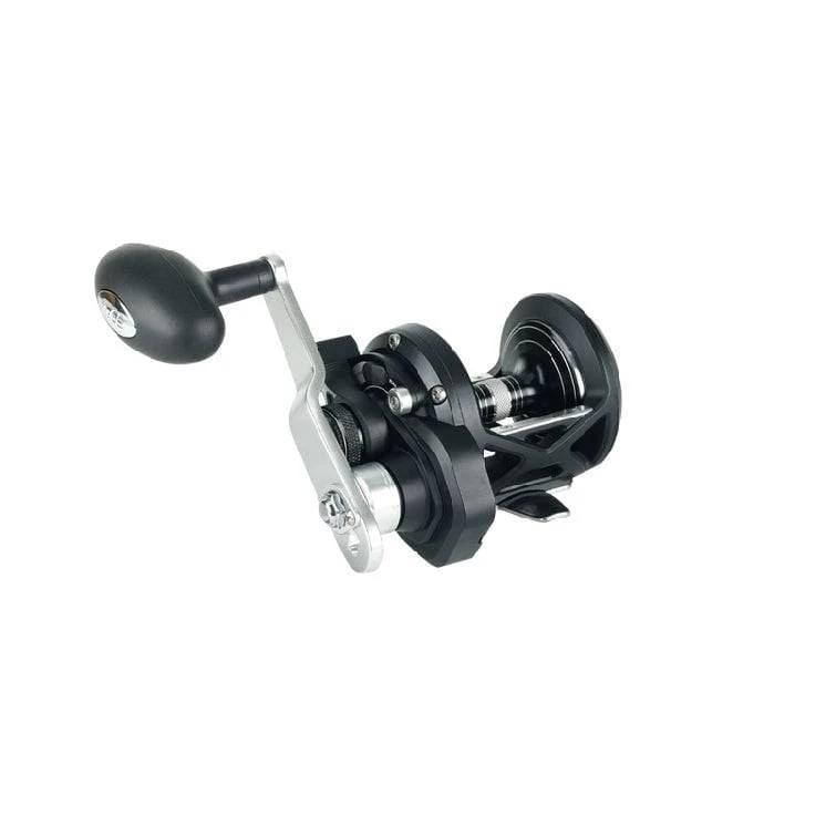Tica Oxean OX5 Lever Drag Reel - TICOX5 on a white background, showcasing its features and design.