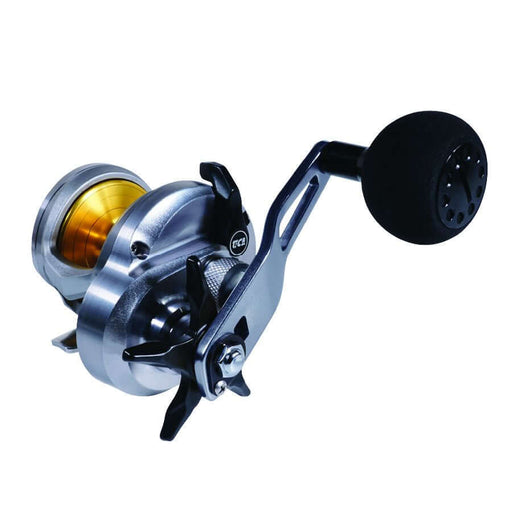 Tica IronClaw IC10 Reel showcasing a CNC-machined aluminium frame and corrosion-resistant spool.