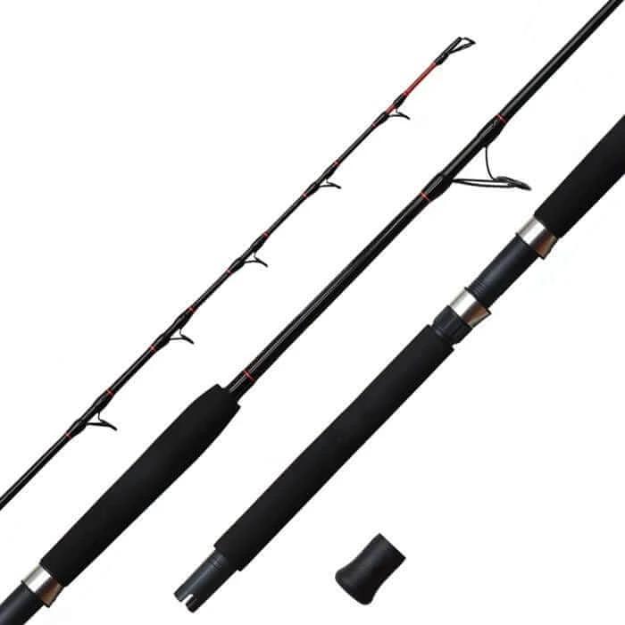 Tica Oxean OX601BT 1.8m 15-24kg Boat/Spin Rod showcasing its sleek design and quality components.