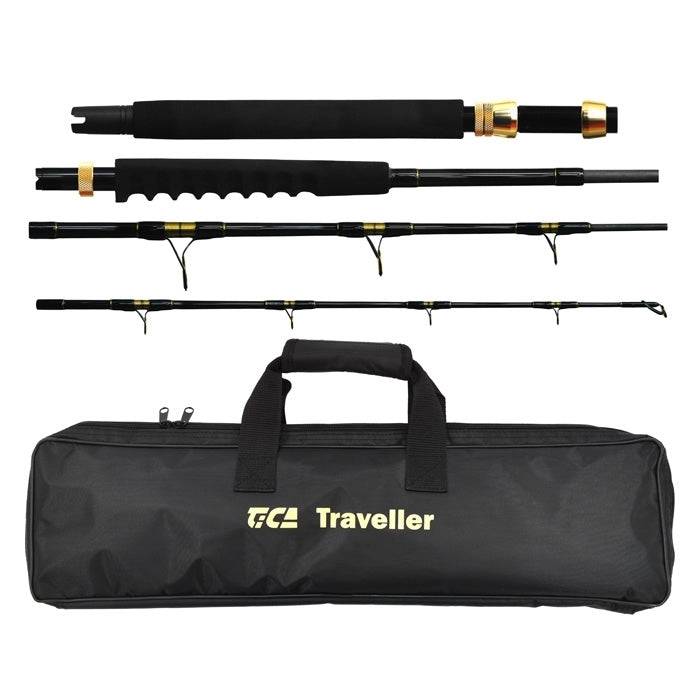 Tica Traveller 704 4pc 15kg Boat/Spin Rod - Action Outdoors Kiwi