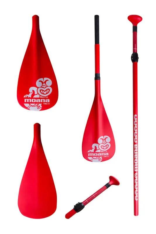 Tiki WHERO, fibreglass adjustable paddle by Moana SUP and Surf