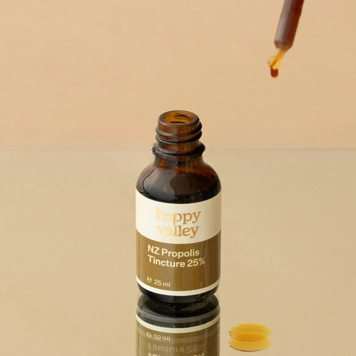 NZ Propolis Tincture 25% by Happy Valley Honey