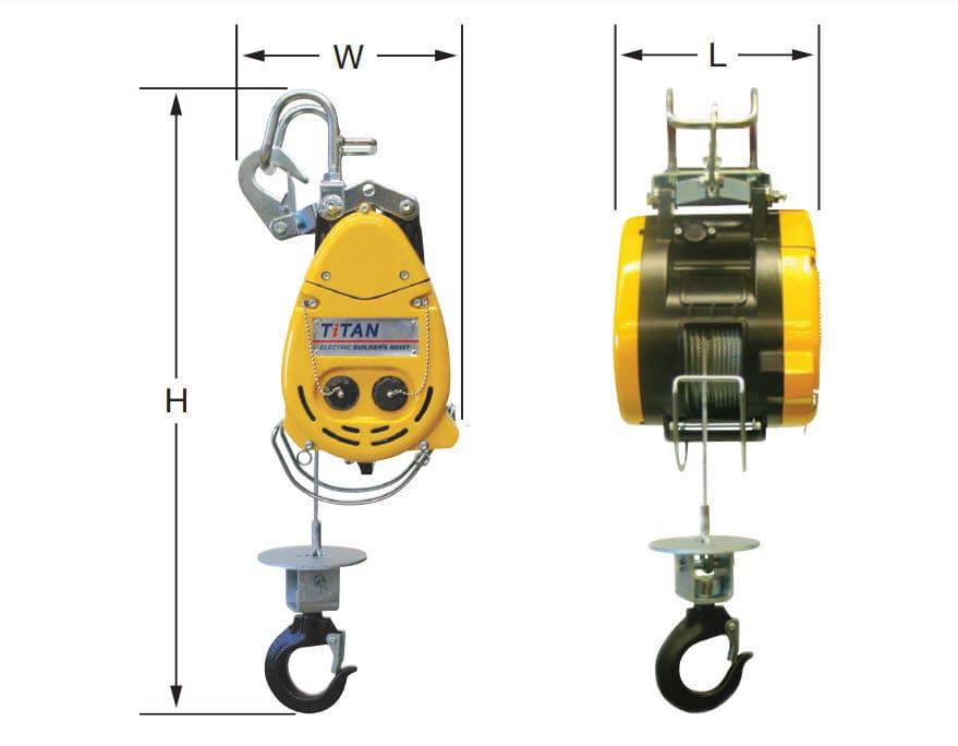 Electric Hoist - 230Kg Titan - Action Outdoors Kiwi