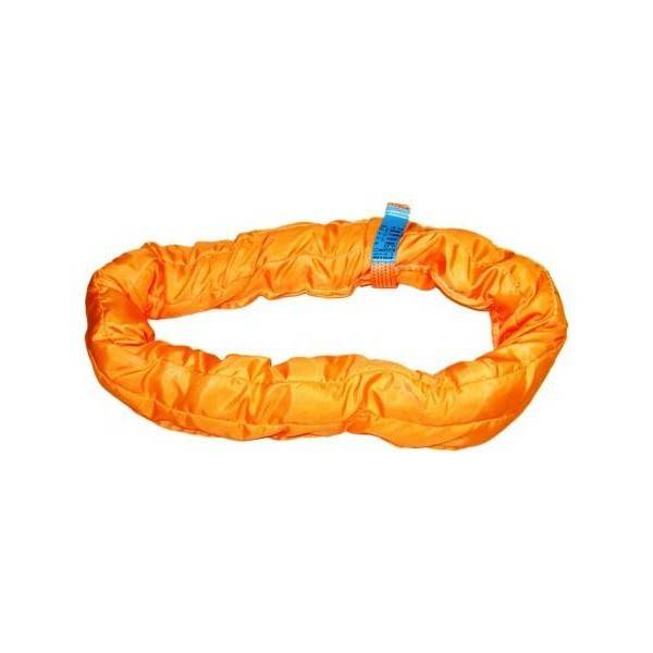 Roundsling - 35T Titan Orange 3m, a durable orange polyester sling for heavy lifting with safety factor.