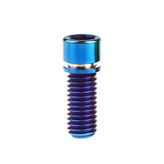 Titanium M7 / M8 in 20mm / 25mm options Allenkey Bolts with Washers for Motorcycles, E-Scooters & more (6 colours available) by Habicare