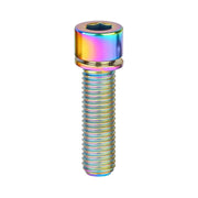 Titanium M7 / M8 in 20mm / 25mm options Allenkey Bolts with Washers for Motorcycles, E-Scooters & more (6 colours available) by Habicare