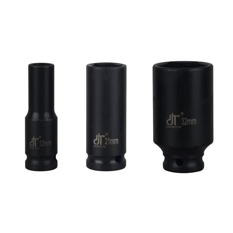 13pcs 10-32mm 1/2" Metric Impact Deep Socket Set Drive Air Garage by salelink.co.nz