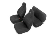 Seat Covers Front and Rear Jeep Wrangler TJ 4WD (1997-2002) by Magwarehouse.com