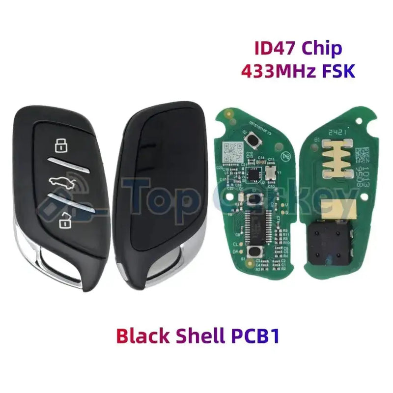 Habicare 433MHz ID47 Smart Remote Key for MG4, MG5, MG6, ZS, HS, ZX & GT 433MHz ID47 Smart Remote Key for MG4, MG5, MG6, ZS, HS, ZX & GT