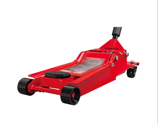 Torin - Big Red Garage Floor Jack Low Profile 3.0 Ton with a sleek design and dual pump pistons for efficient lifting.