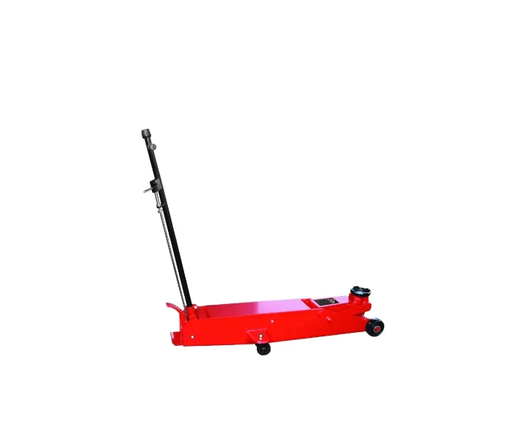 Torin - Big Red Long Frame Garage Jack 10 Ton for lifting trucks and heavy equipment with durability and mobility.