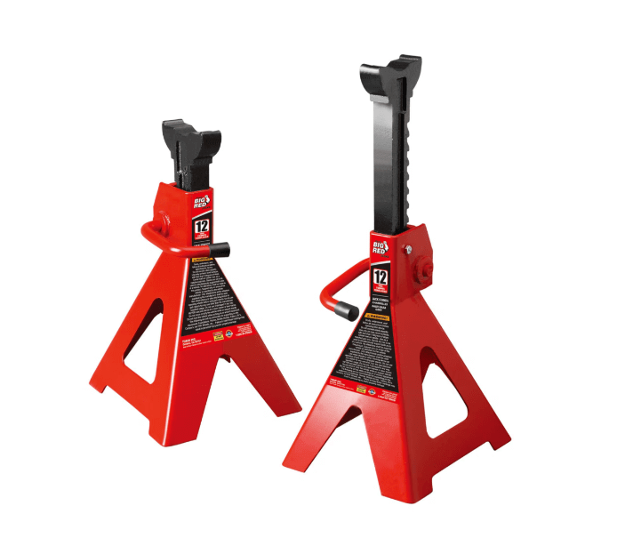 Torin - Big Red Axle Stand Torin - Big Red T412002 Axle Stand (1Pr) 12 Ton