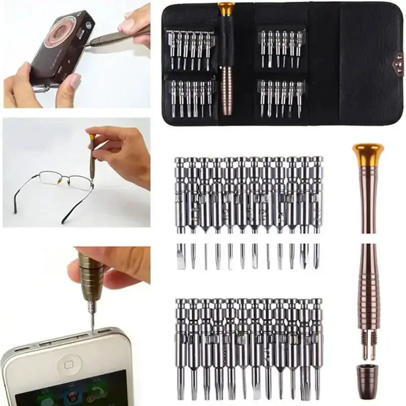 Torx Precision Screwdriver Set (25-in-1) by Habicare