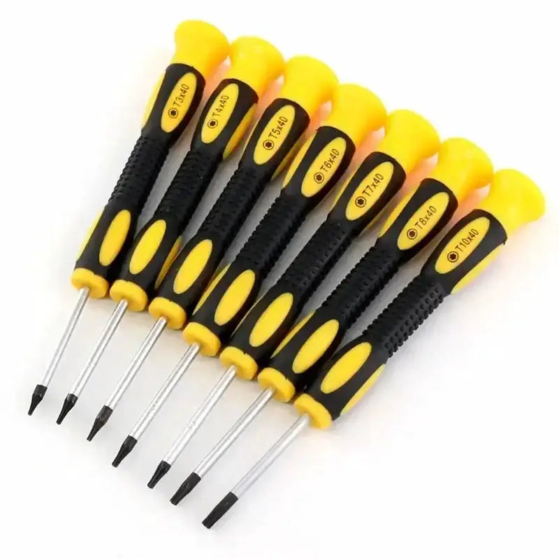 Torx Screwdriver Bit Set (1/7pcs) – T3–T10 (8 different types available) by Habicare