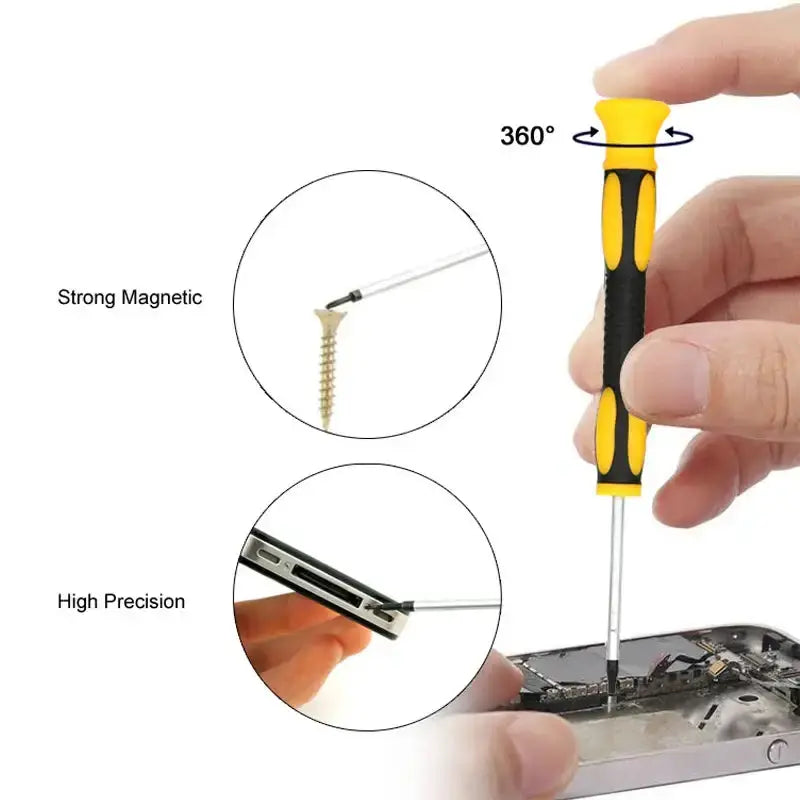 Torx Screwdriver Bit Set (1/7pcs) – T3–T10 (8 different types available) by Habicare