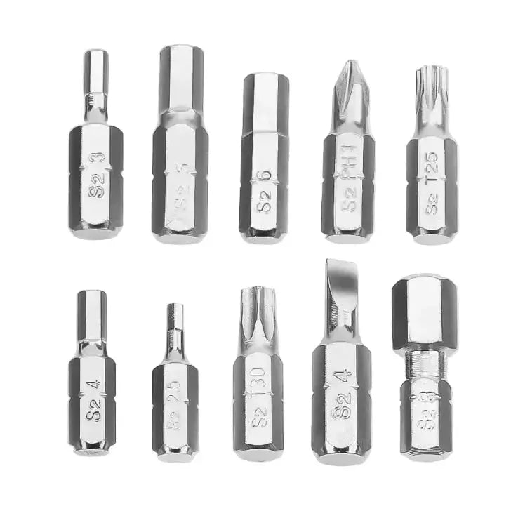 Habicare 1/4" Two-Way Mini Ratchet Wrench Set with Quick-Connect Rods & S2 Bits 1/4" Two-Way Mini Ratchet Wrench Set with Quick-Connect Rods & S2 Bits