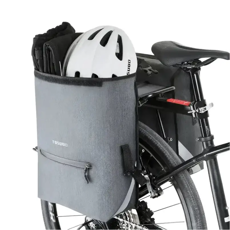 Habicare 28L Waterproof Bicycle Rear Seat Pannier Bag 28L Waterproof Bicycle Rear Seat Pannier Bag
