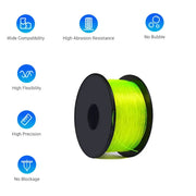 TPU Flexible 3D Printer Filament 1.75mm (250g) (different colours available) by Habicare