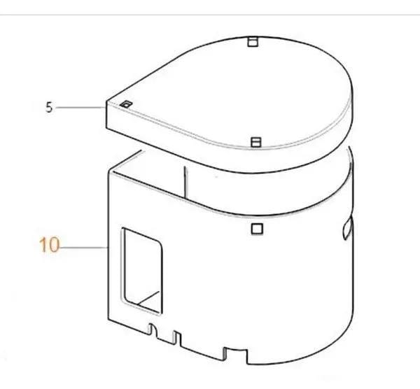Truma Truma UltraStore HWS 14L Casing < Dec 2014 Truma UltraStore HWS 14L Casing < Dec 2014