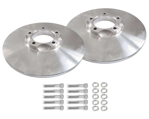 Trailer Disc Rotor Set 225mm Stainless Steel - In Store, includes rotors and bolts for trailer braking system.