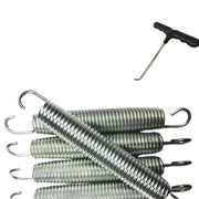 Trampoline Replacement Steel Springs (Pack of 10) by Habicare