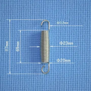 Trampoline Replacement Steel Springs (Pack of 10) by Habicare
