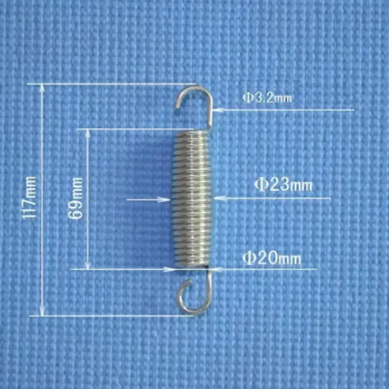 Trampoline Replacement Steel Springs (Pack of 10) by Habicare