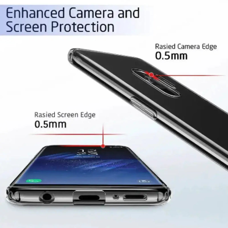 Transparent Soft Clear Case for Samsung Series by Habicare