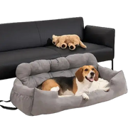 Travel Bolster Dog Car Bed by Habicare