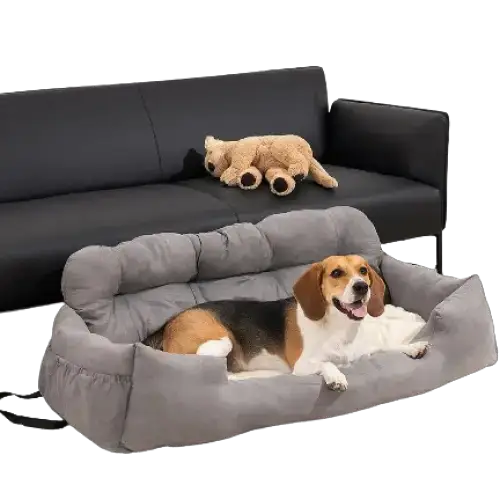 Travel Bolster Dog Car Bed by Habicare