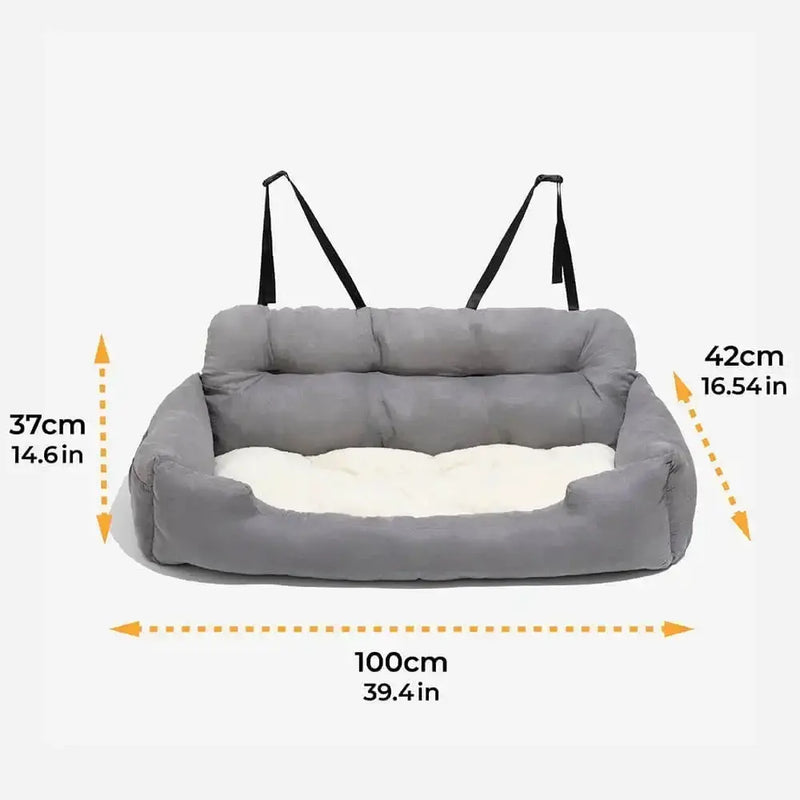 Travel Bolster Dog Car Bed by Habicare
