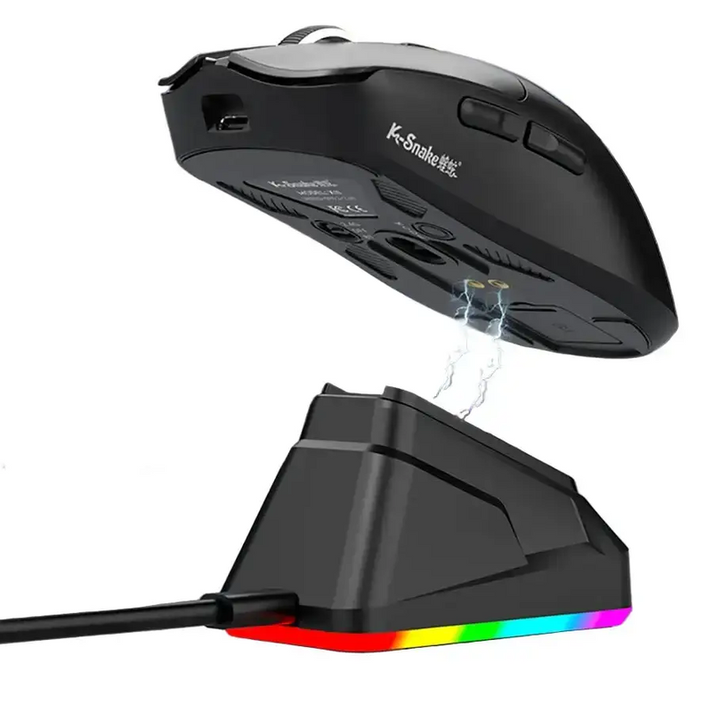 Tri-Mode Gaming Mouse – 12000 DPI (available in Black & White) by Habicare