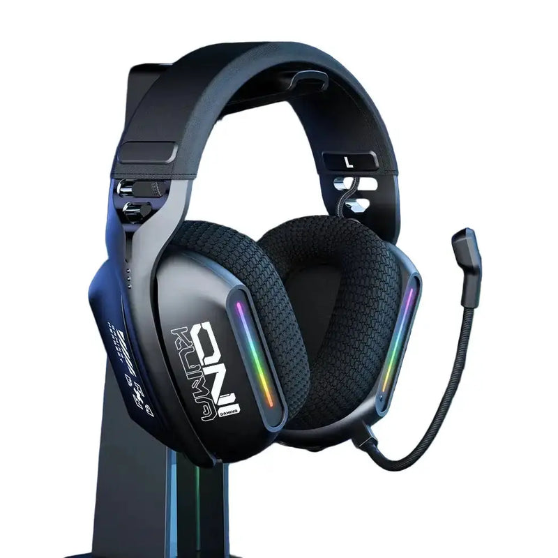 Tri-Mode RGB Gaming Headset – 2.4G Wireless & Wired, Long Life by Habicare