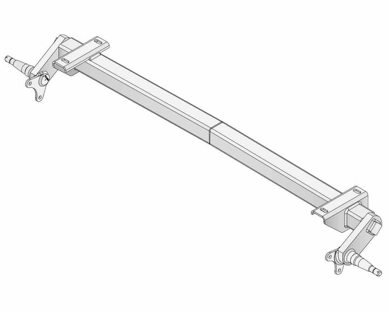 Full Beam Duratorque, 1000-1500kg, Retro suspension system component illustration.