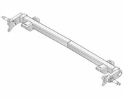 Full Beam Duratorque, 2200kg, Straight Beam 275mm, Low-Rider axle design illustration