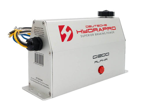 Hydrapro Alpha G1200 device with superior braking power and weatherproof alloy case.